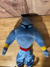 Disney Collection 18" Aladdin GENIE Plush Figure Blue Satin Harem Pants