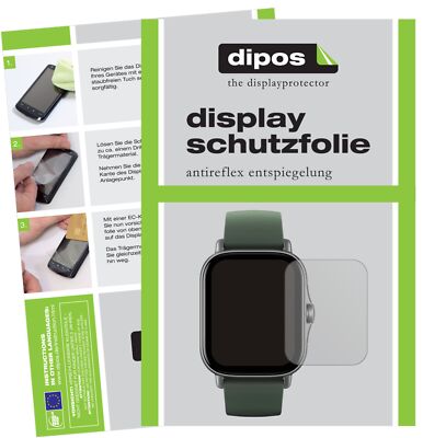 Pellicola Protettiva Antiriflesso Dipos Per Garmin Vivoactive 4s (40mm) - 2 Pezzi, Made In Germany - 6