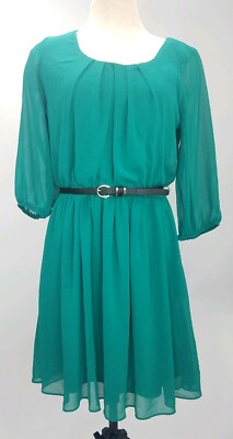 dark green dress women
