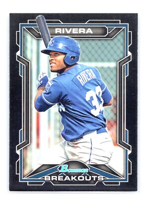 2013 Bowman Draft #BSB-AR Alexis Rivera Bowman Breakouts Royals