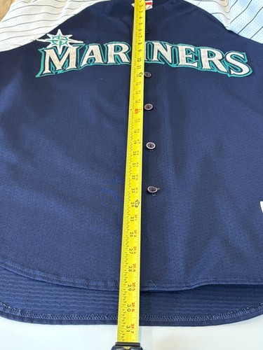 Vintage Majestic Seattle Mariners Alex Rodriguez #3 Jersey Size XL Made In USA - Picture 19 of 20