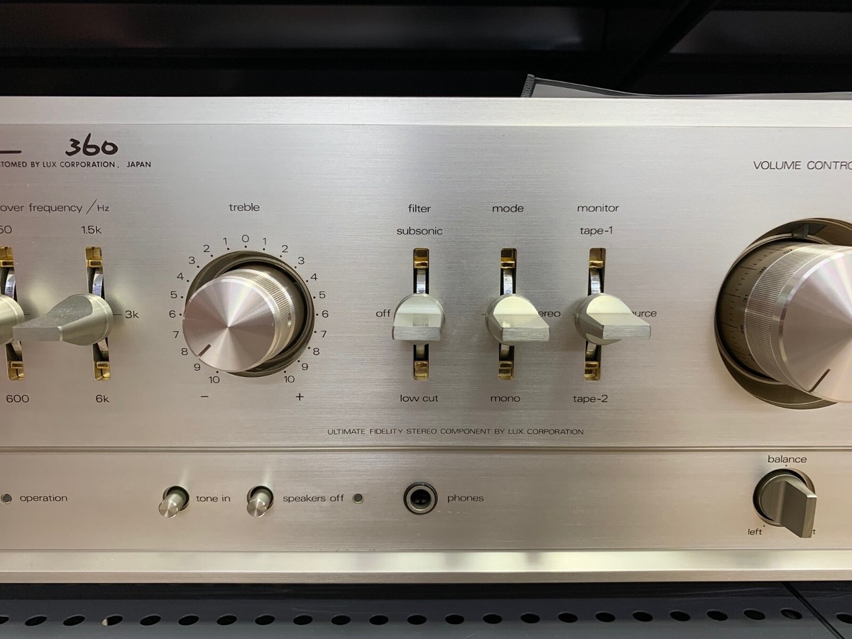 ( 中古) Luxman LX-360 真空管アンプ LUXMAN LX-360の使用 ラックスマン