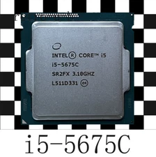 Intel Core i5-5675C 3.1GHz LGA1150 SR2FX 4M Cache 4-Core  65W CPU Processors