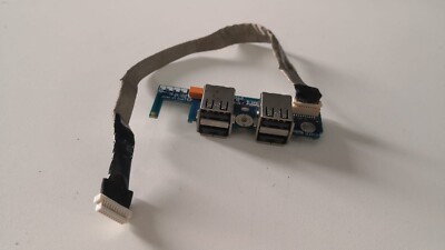 Toshiba Satellite P200 series USB Karte Board Card Flat Cable Kabel 4 PORTS USB