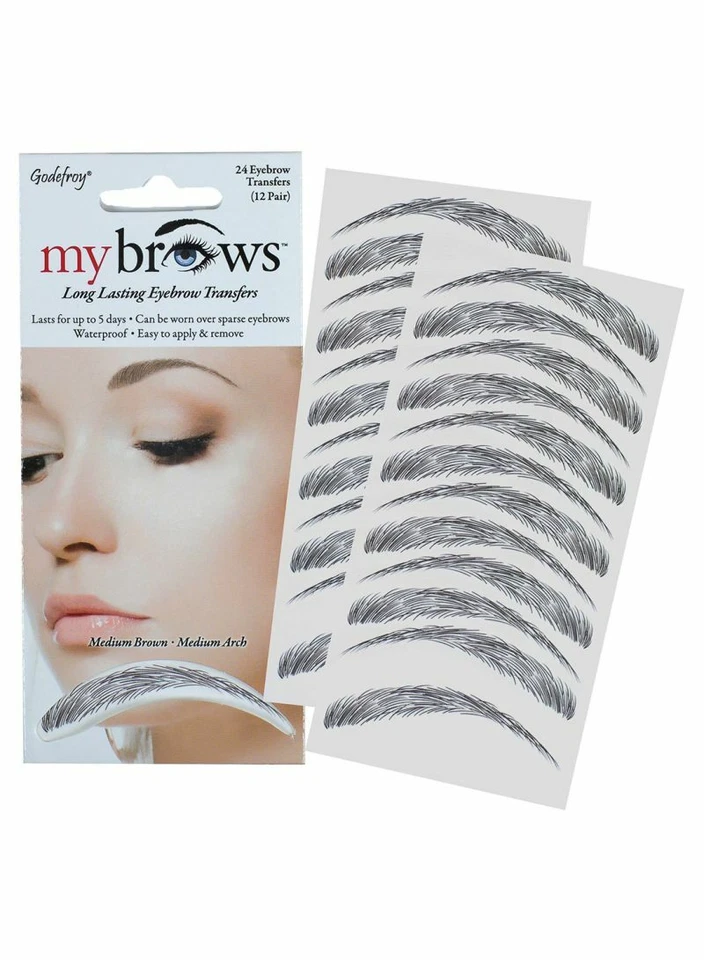 Transferencias de cejas Godefroy My Brows 2x12pr *Elige color/arco *NUEVO*ENVÍO GRATUITO Foto 2 de 3