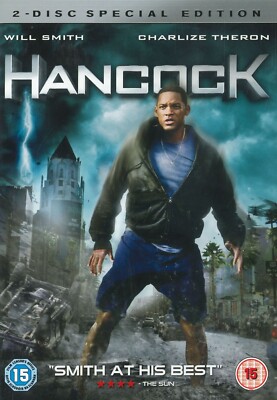 Hancock (2008) 2-Disc Spezialausgabe DVD Will Smith, Charlize Theron [Region 2]