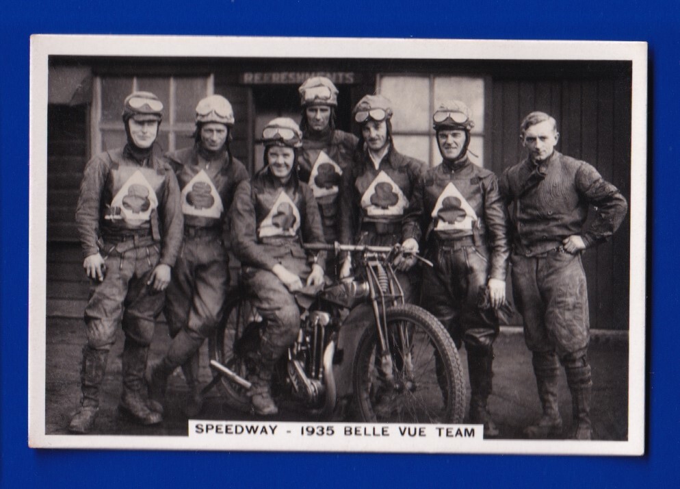 BELLE VUE TEAM 1935 JA PATTREIOUX Sporting Events Stars #15