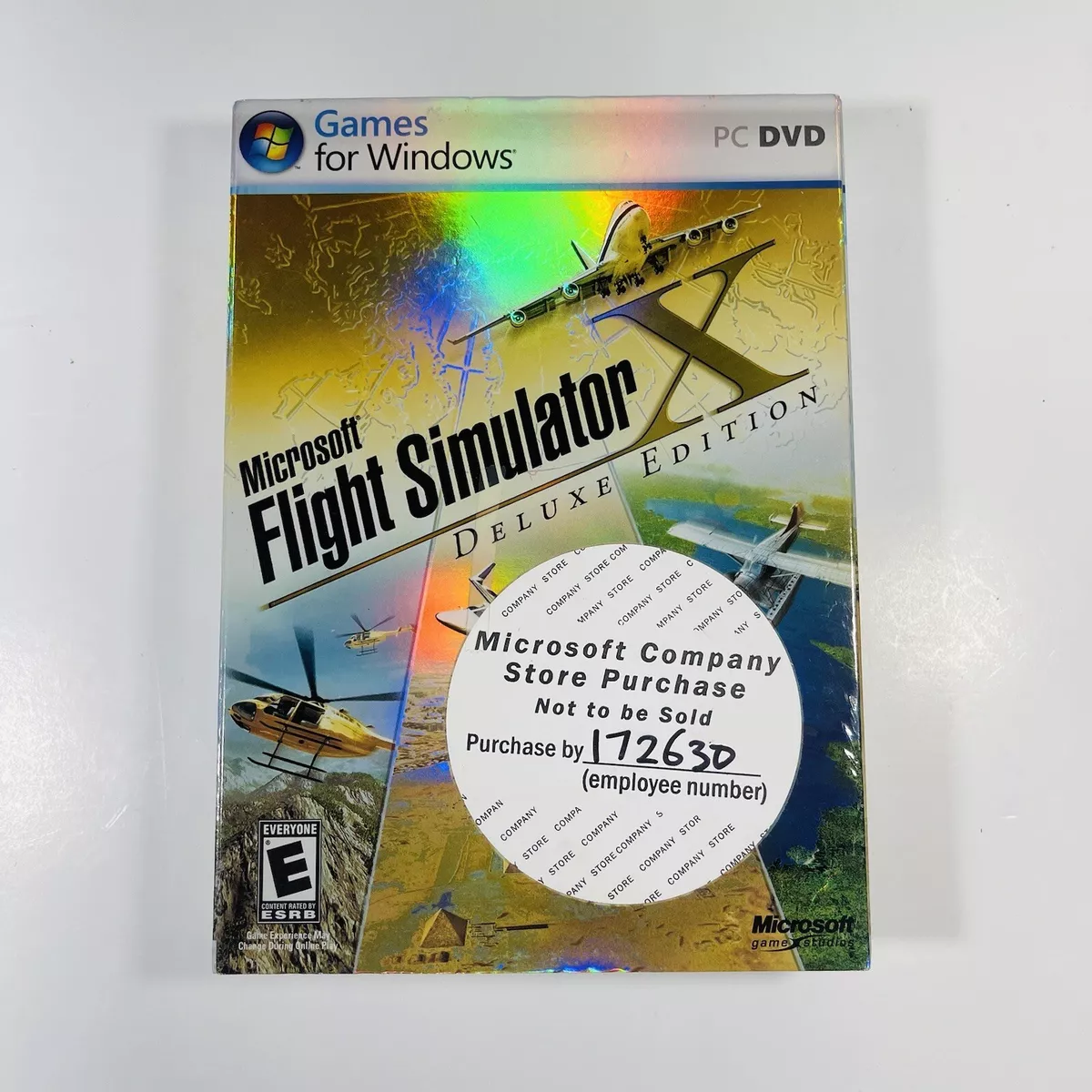 Flight Simulator X - Deluxe Edition - 2DVDs - Dvd-rom
