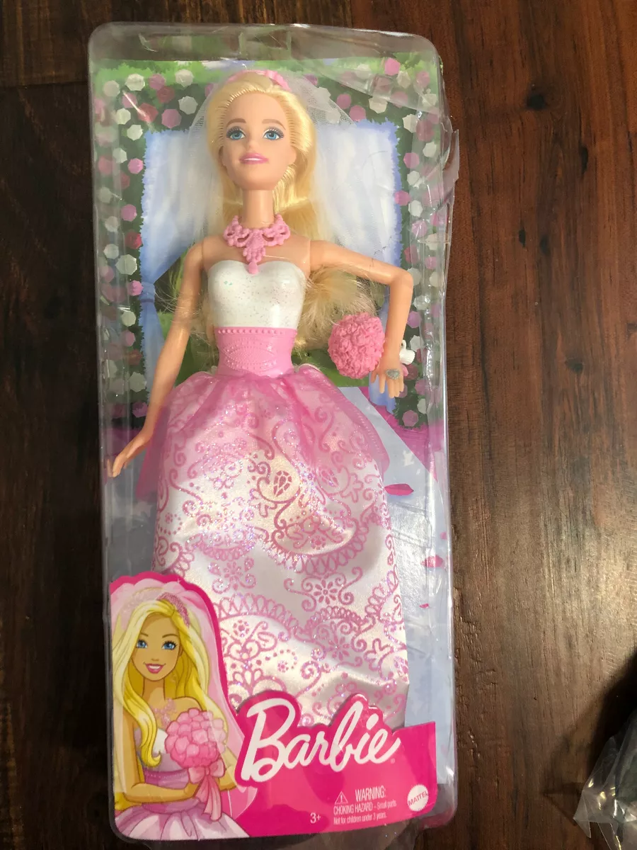Mattel Barbie Fantasy Bride Doll CFF37 Damaged Box eBay
