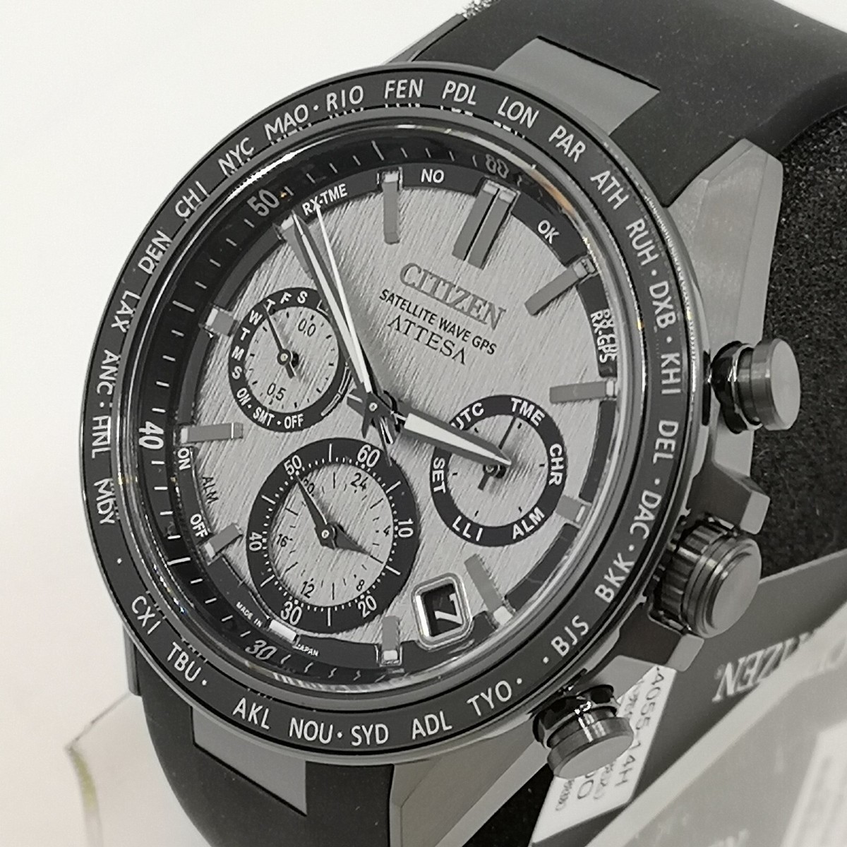 【新品未使用】CITIZEN ATTESA CC4055-14H Citizen ATTESA CC4055-14H Radio solar GPS Titanium men's