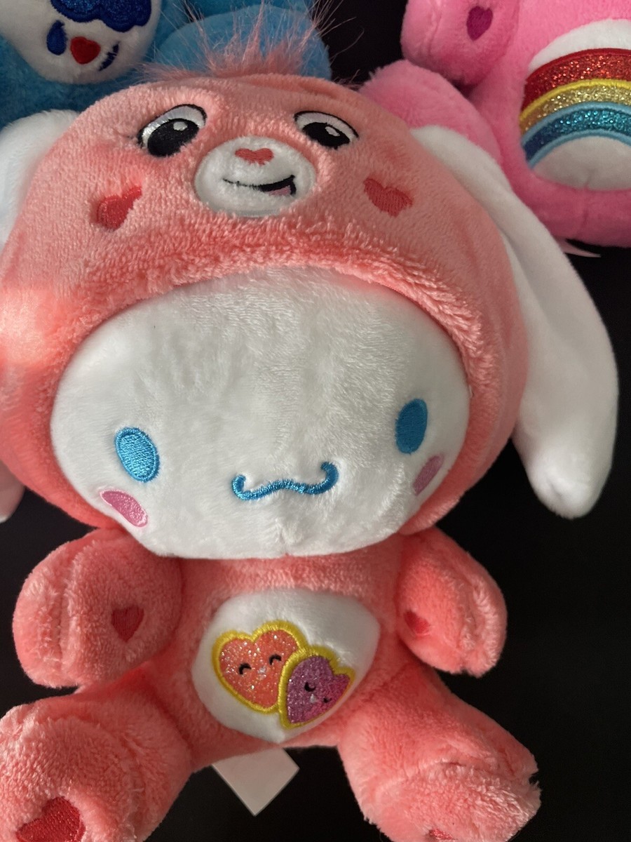 Sanrio X Care Bear Bundle - Hello Kitty, Badtz Maru, Cinnamon Roll