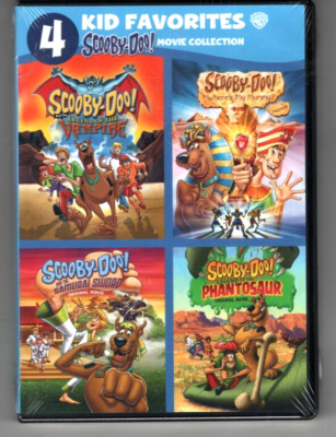 Scooby-Doo: Vampire / Mummy / Samurai / Phantosaur (DVD) 4 movie collection, NEW