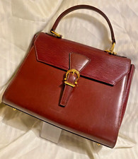 Valentino Handbag Shoulder Bag Leather Bordeaux Women - Shoes sold separately