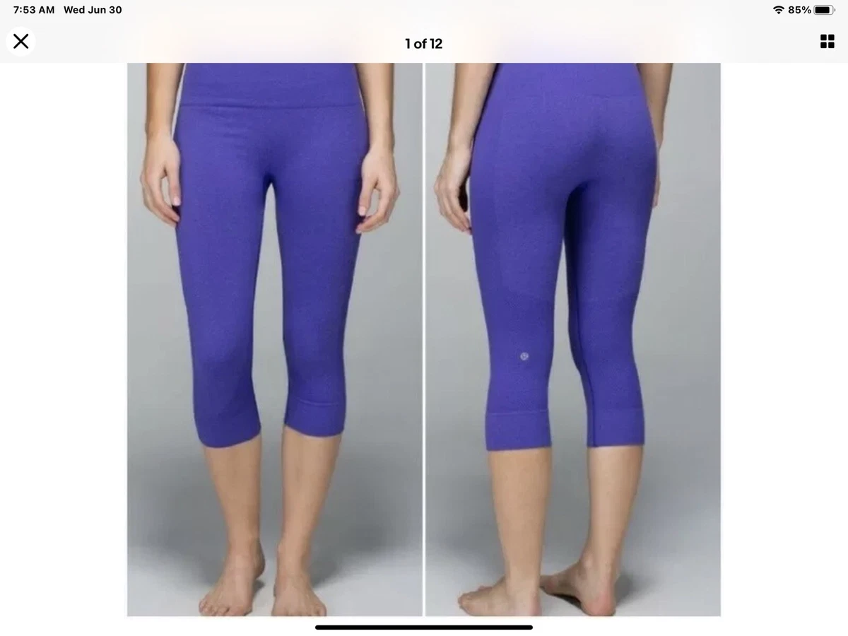 Ebay lululemon top leggings size 4