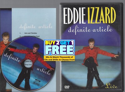 Definite Article (DVD, 1996) LGTB Stand Up Special Disc & Cover Art Only