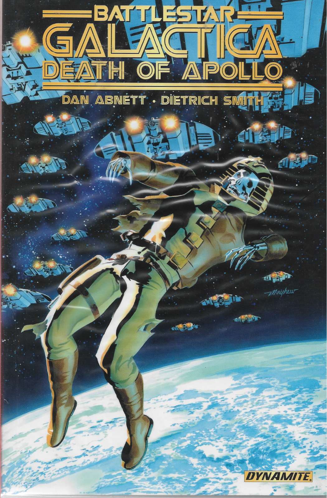 Classic Battlestar Galactica - DEATH OF APOLLO Graphic Novel (S)