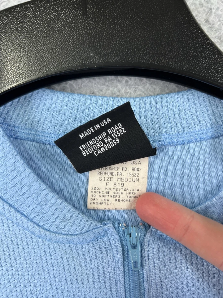 Jersey de ciclismo Cannondale para mujer azul medio 1/2 cremallera 100 % poliéster bolsillos Foto 4 de 4