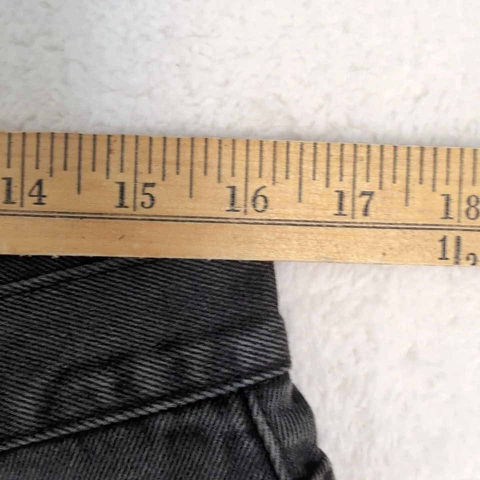 Vintage Paco Sport Baggy Tapered Jeans Black Denim 32"x28" - Image 4 of 4