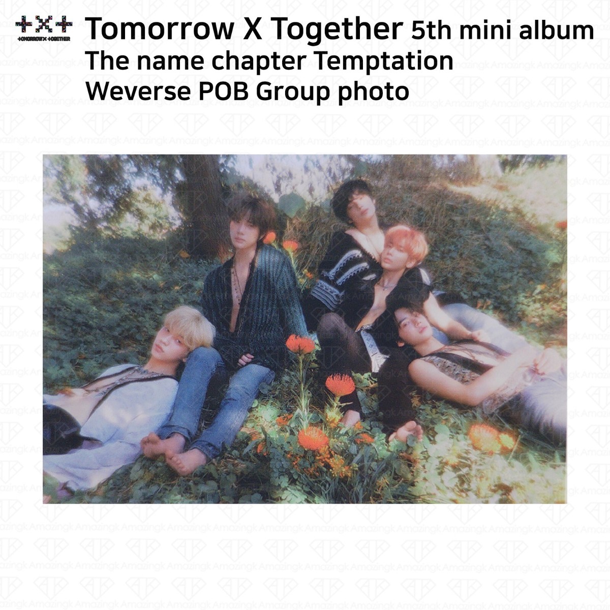 TXT 5th Mini Album The Name Chapter Temptation Weverse POB