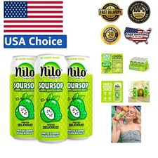 100 Pure Soursop Juice Pack of 12 - No Sugar, Freshly Pressed Delight