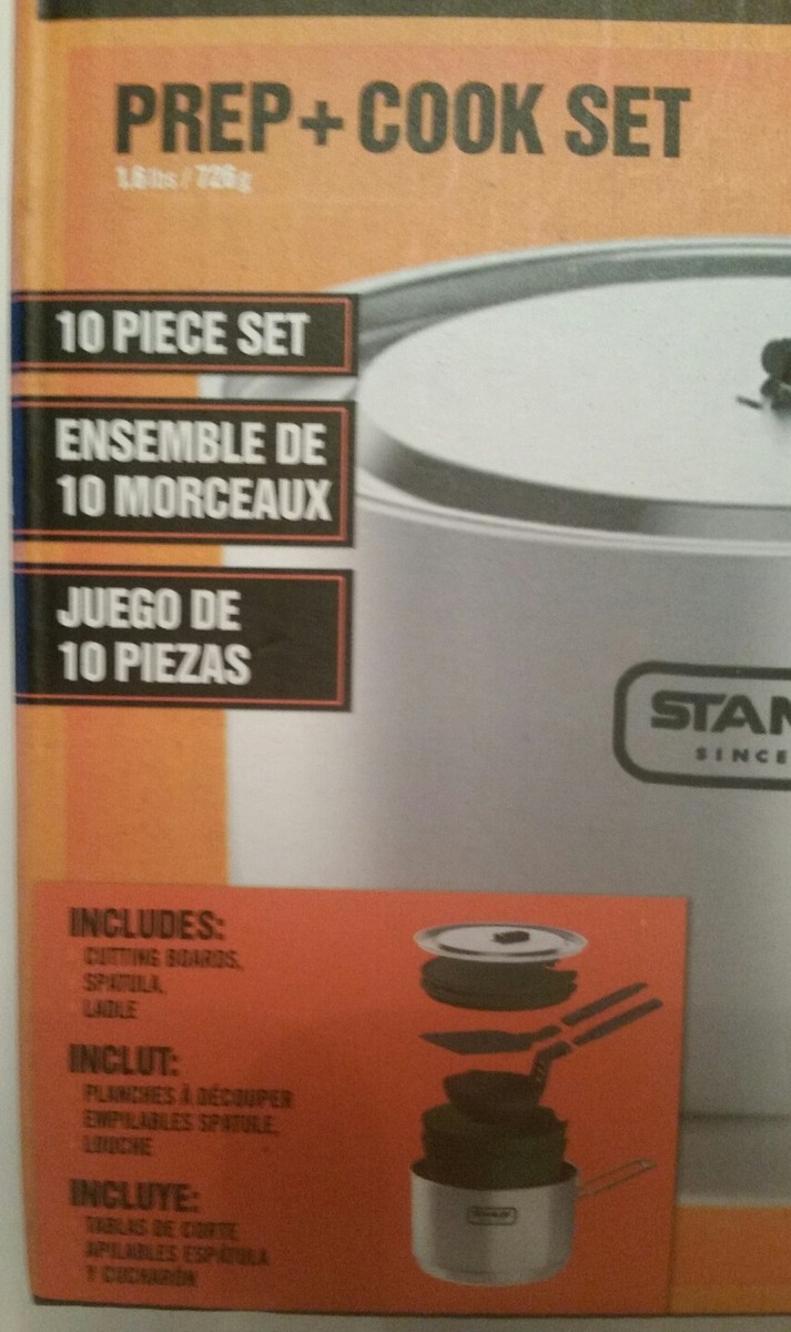 Stanley - STANLEY Adventure Prep + Cook Set　■セール！ Stanley Adventure Series 10 Piece Stainless Prep Cook Set New