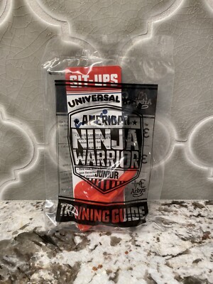 NIP! Arby s kids meal: American Ninja Warrior Junior   Training Guide