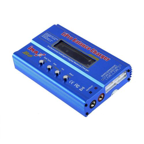 fr iMAX B6 80W Lipo NiMh Batteries Balance Digital Charger for RC Helicopter - Bild 1 von 10