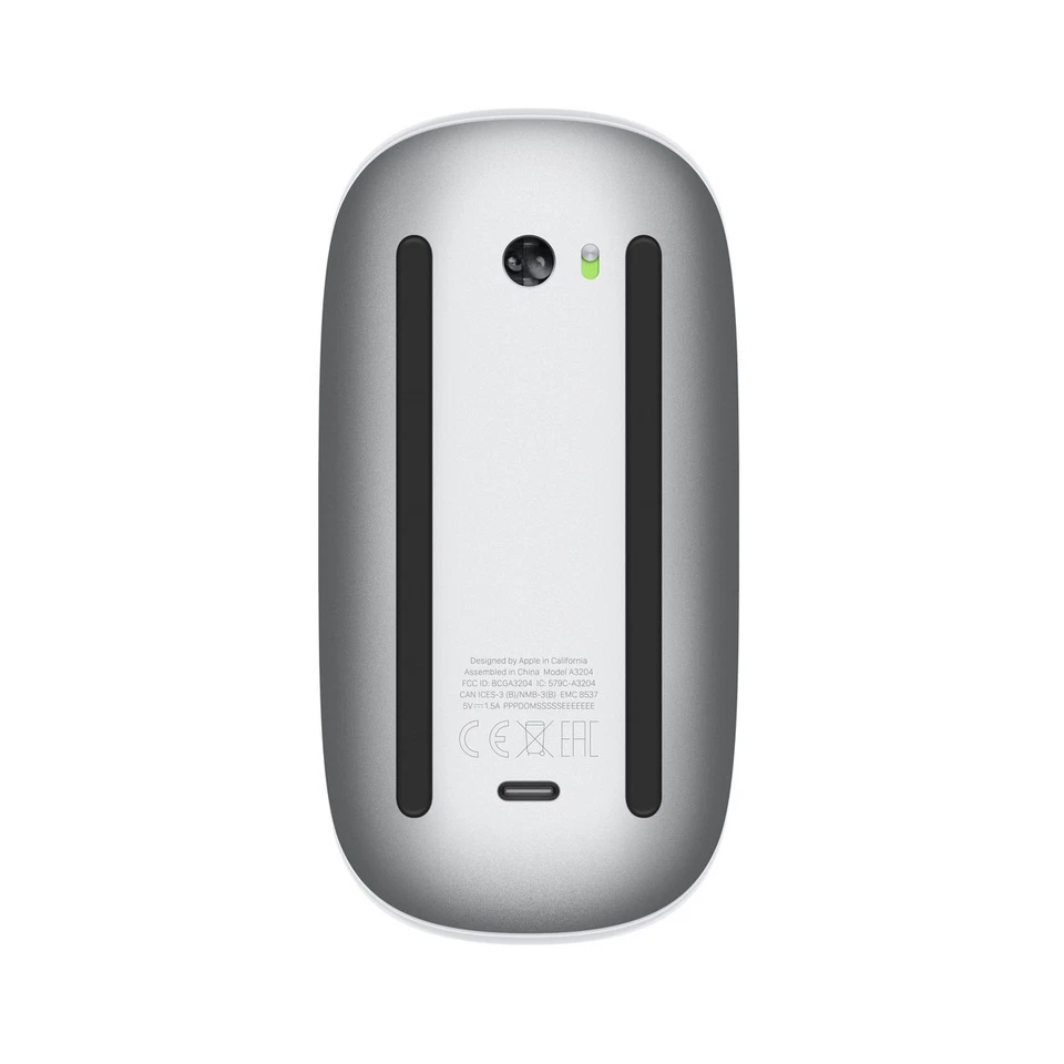 OPEN BOX - Apple Magic Mouse 2 - Wireless / USB-C Touch - White A3204 MXK53AM/A - Image 3 of 4