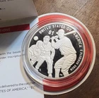 2022 U.S. Mint NEGRO LEAGUES 1 Oz 99.9 FINE SILVER PROOF $1 Coin w/COA▫️⚾️⭐️⭐️