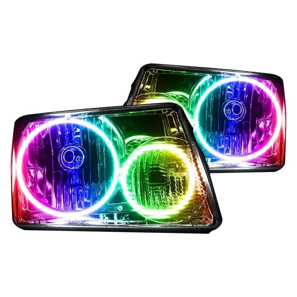 LED Halo Headlights Factory Surface Add On Custom Lights ColorSHIFT 2289-333 Foto 3 de 4