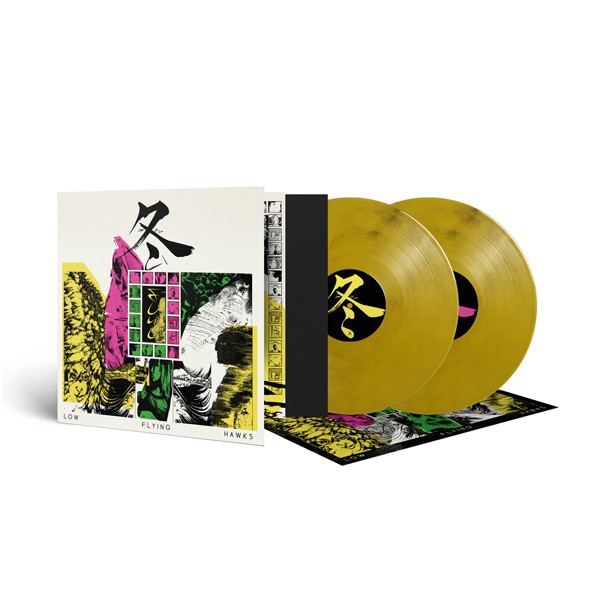 Low Flying Hawks - Fuyu Crystal Clear/Yellow/Black Vinyl - Vinyl Reco - F72Z-image