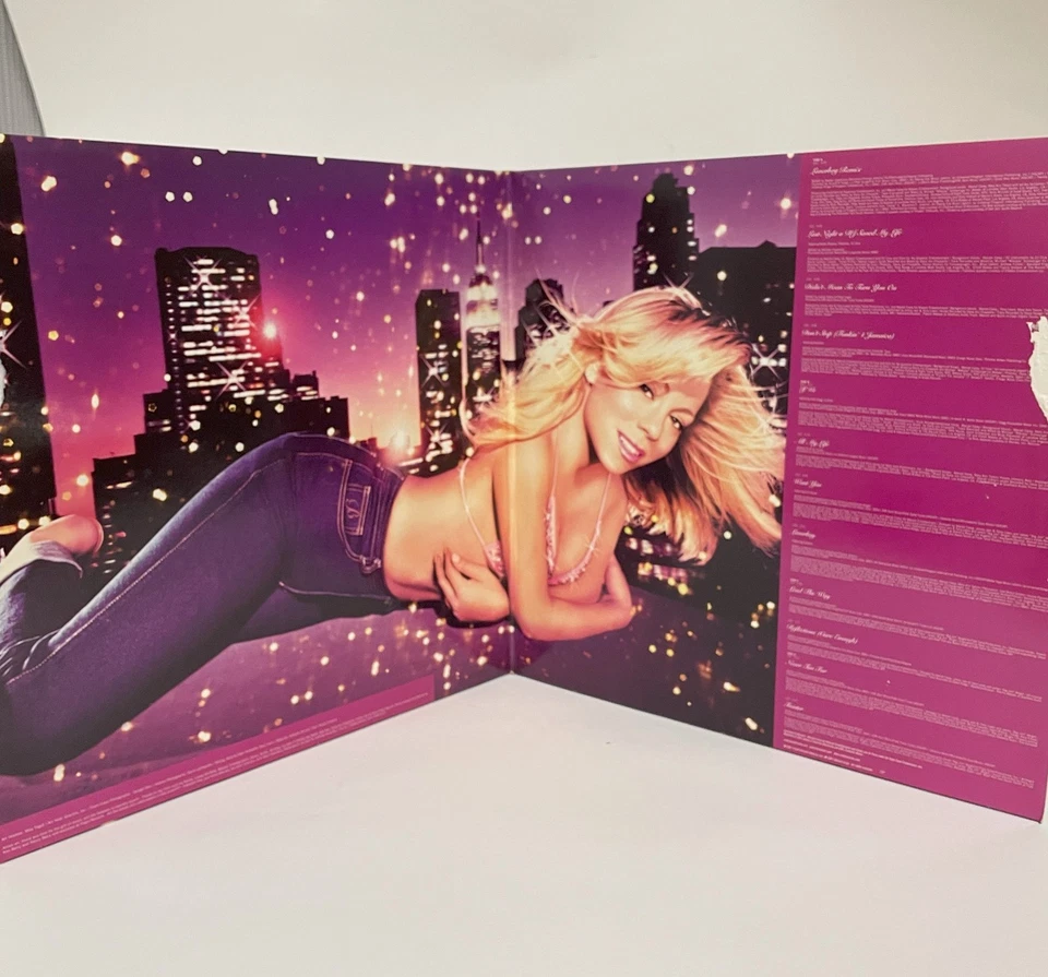 Mariah Carey блестящий 2LP винил 2001 США оригинальный Virgin запись V12X-10797 - Изображение 3 из 4
