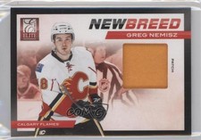 2011-12 Panini Elite New Breed Materials Patch 21/25 Greg Nemisz #22 Patch 0c3