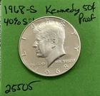 1968 S Kennedy Half Dollar Gem Proof 40% Silver See Pics