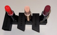 3 Piece Morphe Lipstick Bundle. Reds And Nudes NWOB see description