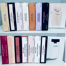 Narciso Rodriguez For Her Perfume Collection Sample Spray 14pc Set