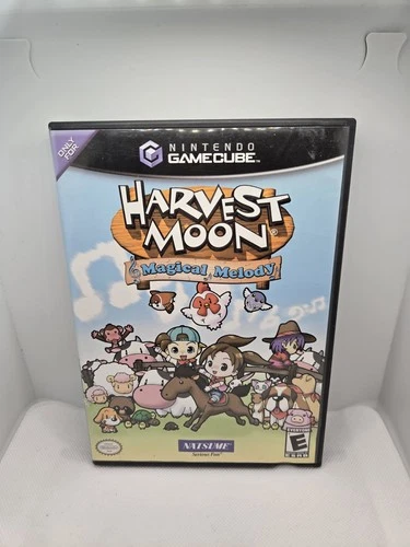 Harvest Moon: Magical Melody (Nintendo GameCube, 2006) No Manual TESTED