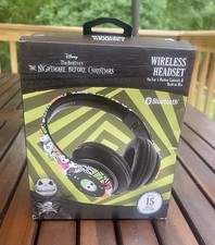 Disney Nightmare Before Christmas Bluetooth Over-Ear Headset With Mic