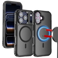 MagSafe Case For iPhone 17 Pro Max Air 17 Shockproof Heavy Duty Military Cover