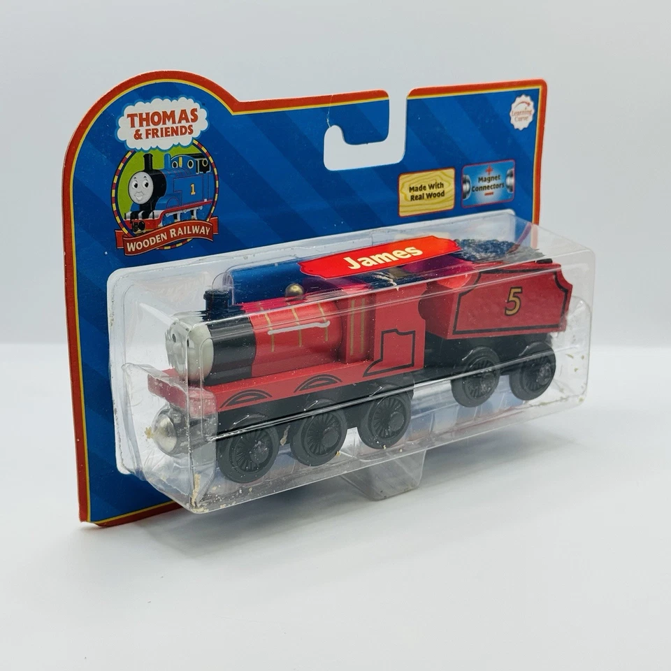 Thomas & Friends - Wooden Railway JAMES *NEW IN BOX* - Train 2007 - Image 2 of 4