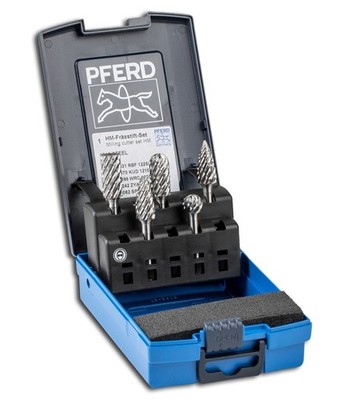 PFERD HM-FRÄSSTIFT-SET 1812 STEEL NR. 21901812, PFERD TOOLS