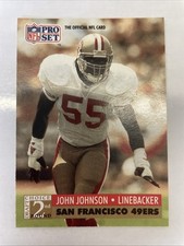 1991 Pro Set - 2nd Round Draft Choice John Johnson #782 (RC)