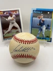 Vintage FRANK WHITE #20 Autographed Signed Baseball Kansas City Royals