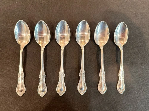 Joan of Arc Sterling Silver Spoons – Set of 6 – International Silver