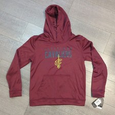 NBA Youth Cleveland Cavaliers Size 14-16 Hoodie Burgundy Basketball NWT