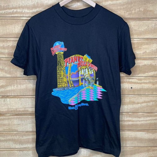 Vintage 90s Planet Hollywood Walt Disney World T-Shirt Size: Medium