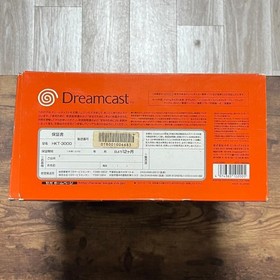 Sega Dreamcast Console HKT-3000 Controller Boxed Region Japanese Tested working