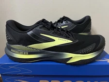 Men's Brooks Adrenaline GTS 24 Weatherized Black New Yellow 110438 1D 033