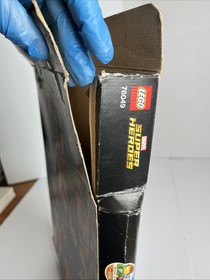 Lego Marvel Super Heroes 76049 Avenjet Space Mission BOX ONLY! See Pics For Cond