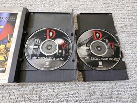 D (Sega Saturn, 1996) CIB Complete in Box w Registration Card Tested Excellent!